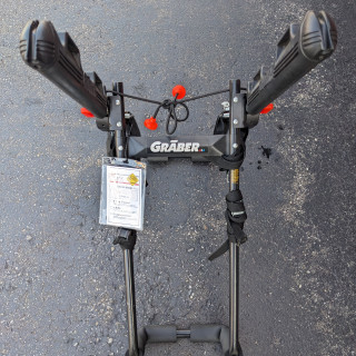 Used Rack Outback 2-Bike Trunk Rack, Graber – $50